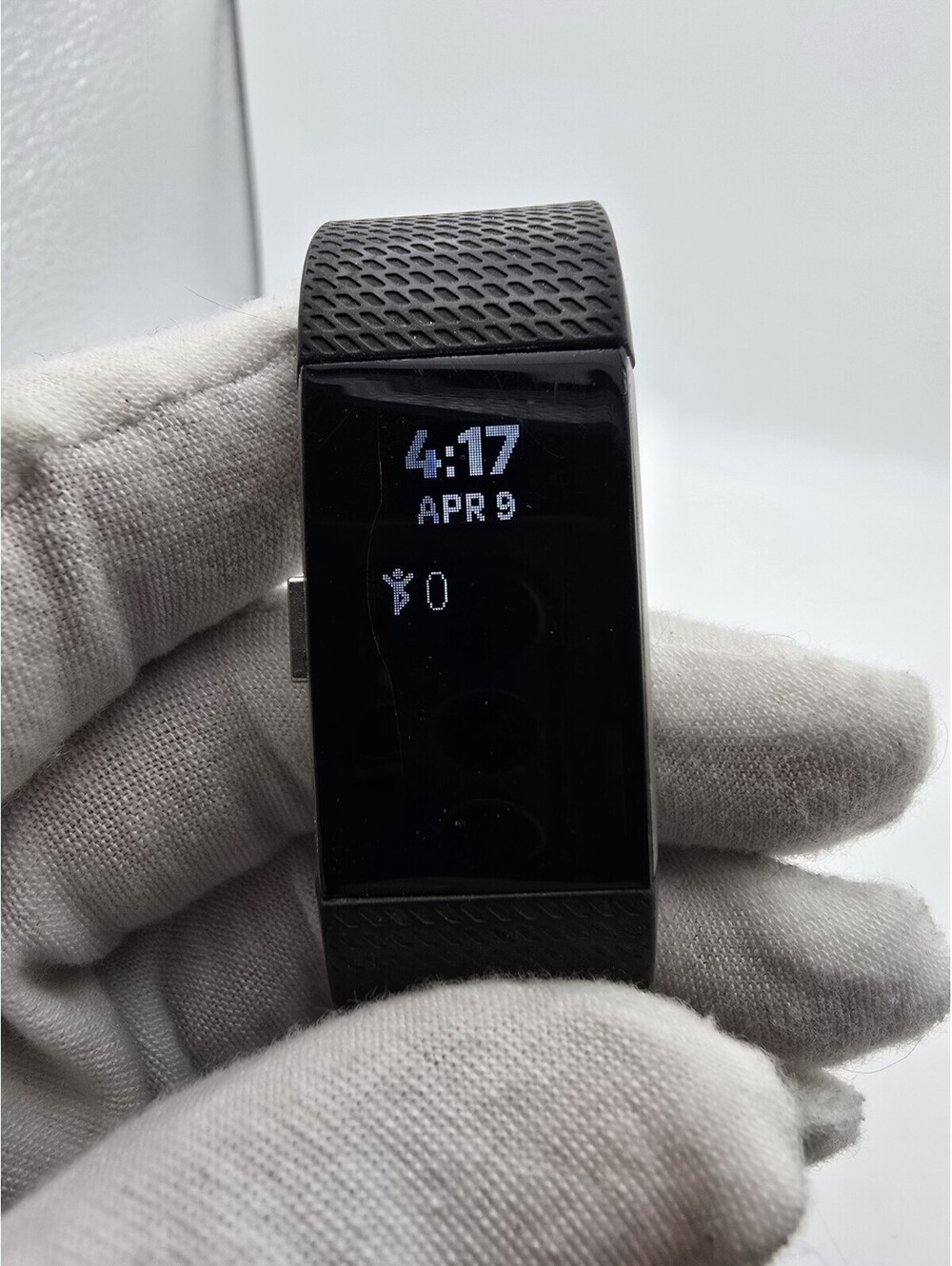 Fitbit Charge 2 Activity Tracker FB407 Black Small No Charger Tested Works